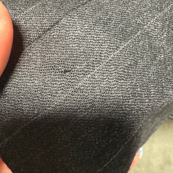 Oscar De La Renta Mens Vested Gray Pinstriped Suit Jacket - Picture 11 of 11